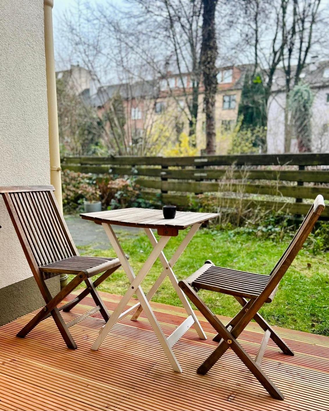 Feelslikehome - Stylische Und Zentrale Altbauwohnung Mit Terrasse&Garten 보훔 외부 사진
